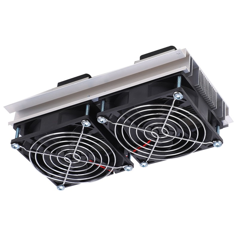 Thermoelectric Refrigeration Cooling System 2‑Core Semiconductor Cooler Air Conditioning DC12V