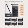 Electronic Scale with Solar Calculator 0.1g High Accuracy Multiple Units