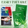 Siifert Travel Size Aloe Vera Gel - 60 Pcs Organic