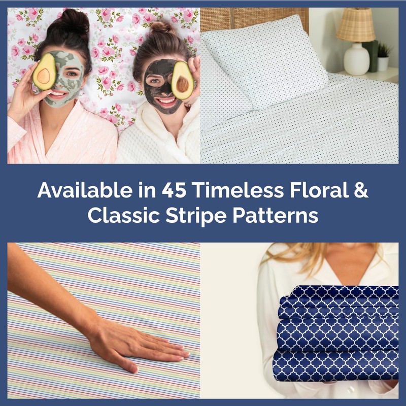 3 Piece Twin XL Butterfly Bed Sheets Set – Luxury