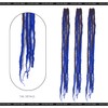 Dsoar Clip-In Wool Dreadlocks Extension 22 Inch 3 Pieces Lightweight