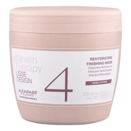 Alfaparf Mascarilla Lisse Design Paso#4 Keratin Therapy Rehydrating Finishing Mask Paso #4 - 500 mL