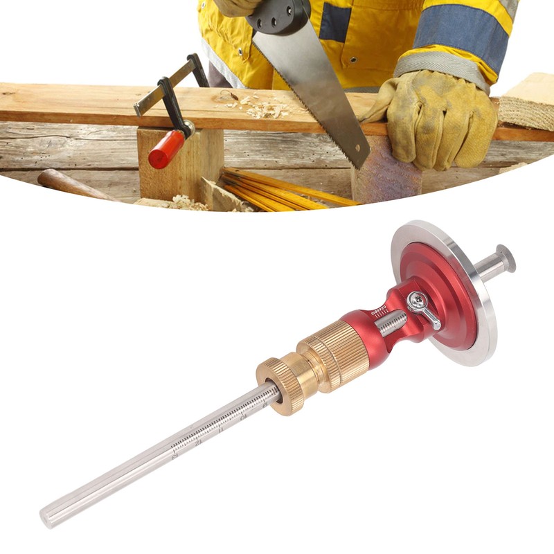 Wheel Marking Gauge High Accuracy Knob Adjustment Portable Wheel Scriber