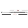 2 Pcs Front Hood Lift Supports Struts Shocks for 2000-2006
