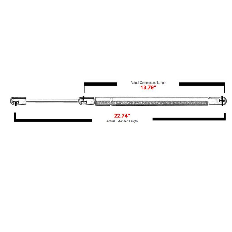 2 Pcs Front Hood Lift Supports Struts Shocks for 2000-2006