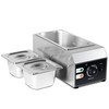 110V chocolate tempering machine,Cheese melting machine,9 Lbs 2 Tanks Chocolate