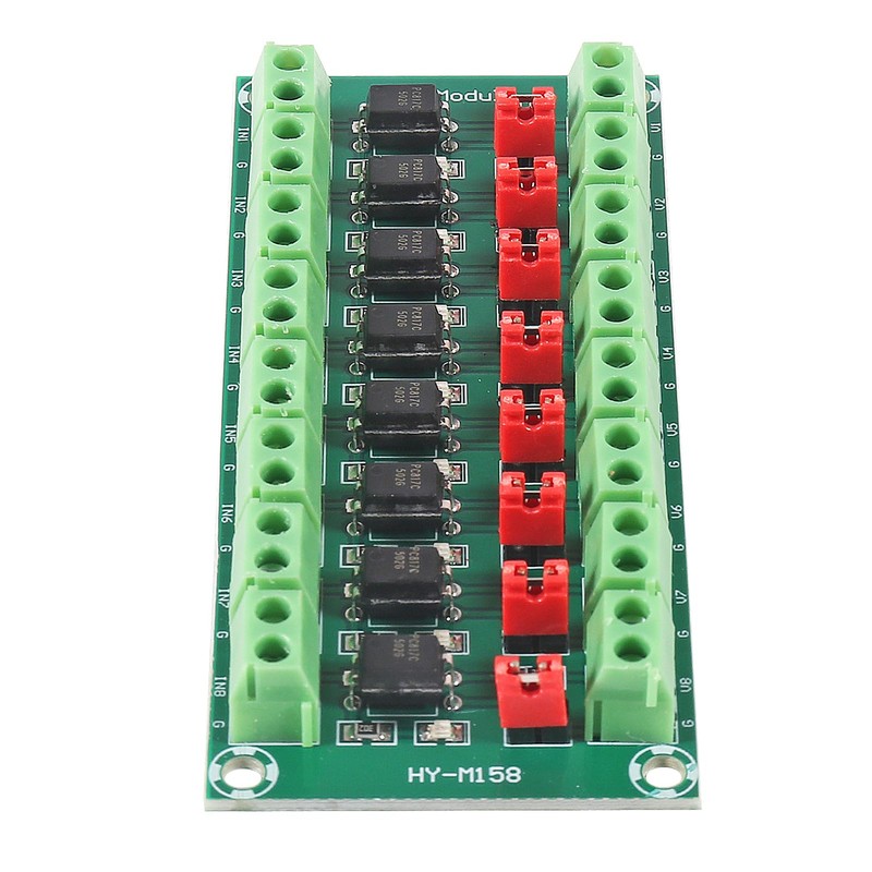 2pcs 8 Channel PC817 Optocoupler Isolation Board 8CH Optocoupler 3.6-30V