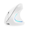 2.4G BT Dual-mode Wireless Vertical Mouse Rechargeable Mouse RGB streamer
