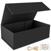 RYDDOY Black Gift Box, 9.5x6x3'' Gift boxes for Presents with