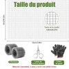 2 Rolls Wire Mesh 10 cm x 6 m, Fine