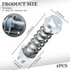 2PCS Car Exhaust Manifold Bolts Kit,M8*1.25 mm Exhaust Bolts with