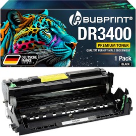 Bubprint Imaging Drum Compatible as Replacement for Brother DR-3400 for DCP-L5500DN HL-L5000D HL-L5100 HL-L5100DN HL-L5100DNT HL-L5100DNTT HL-L5200DW HL-L6400DW MFC-L5700DN MFC-L5750DW MFC-L5750DW
