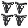 KONTONTY 4 Pcs Iron Sofa Support Legs Strong Cabinet Legs