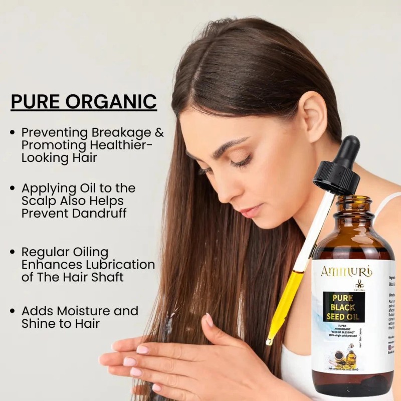 Ammuri Organic Black Seed Oil for Radiant Skin