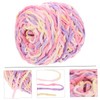 Hohopeti 1Roll Worsted Weight Yarn Multi Function Crochet Thread for