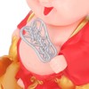 Nodding Smiling Buddha Maitreya Automatic Laughing Car Dashboard Solar Buddha