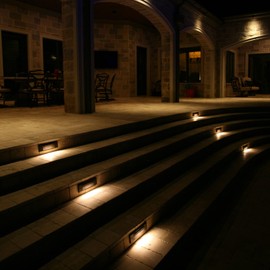 Malibu 4 PK LED Deck Light Low Voltage Landscape Lighting Outdoor Pathway Decorative Garden Dual Light for Patio Outside Landscape Walkway Stair 8406-2408-04