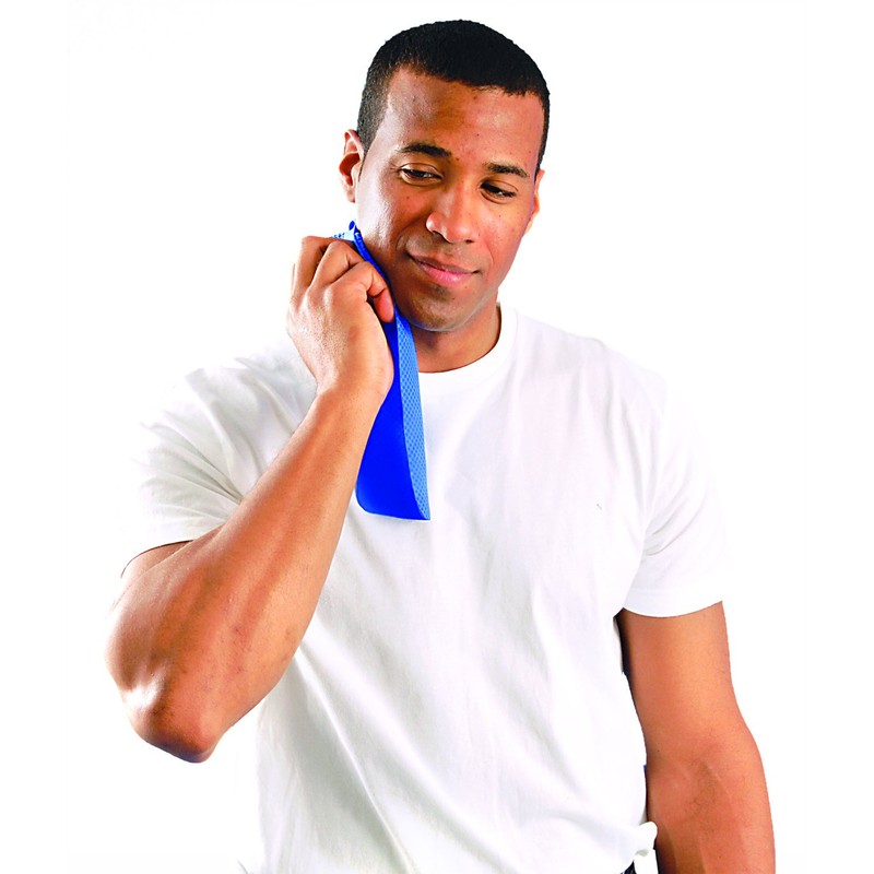 OccuNomix Blue MiraCool PVA Cooling Neck Protector, Adjustable (930-BL)