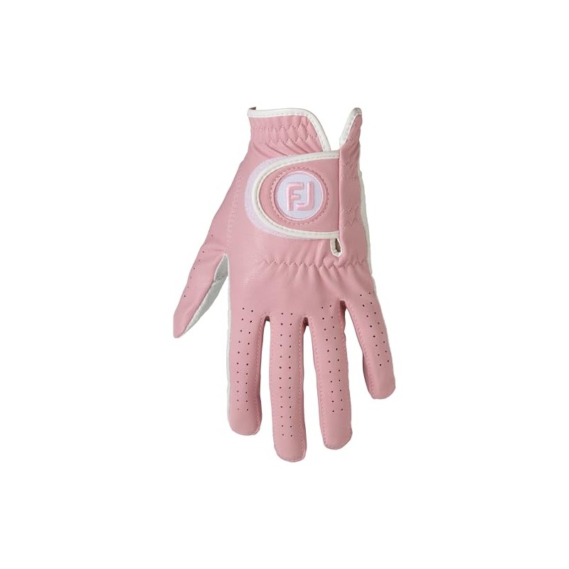 FootJoy Nanorock Women's Golf Gloves, Pink, 7.1 inches (18 cm),