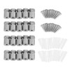 20pcs M16*20mm Stainless Steel SS304 Glass Standoff Advertise Fixing Pin