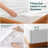 NON Sticky cotton Cotton Bed Sheets 4 Piece Set 400