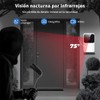 vantisan Timbre WiFi Inteligente, Video Timbre Inalámbrico, Tuya, Interfono de