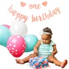 bng-bng Baby Girls 1st Birthday Banner Decoration One Year Birthday