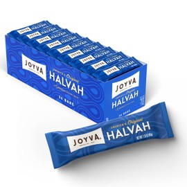 Joyva Halvah – Original, 1.75oz Pack of 36 | A Delicious Sesame Treat | Dairy Free, Gluten-Free & Kosher Parve | Handcrafted in Brooklyn