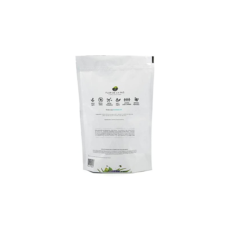 FLOR DE LA PAZ Bienestar, infusión herbal orgánica de cedrón,