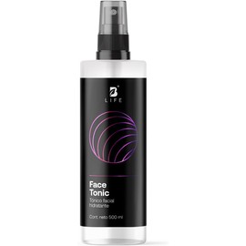 Tónico Facial de 500 ml con más de 99% de Ingredientes Naturales, Extracto de Aloe Vera, Jengibre, Agua de Rosas y Hamamelis. Tónico que Refresca y Calma la Piel. Face Tonic B Life.