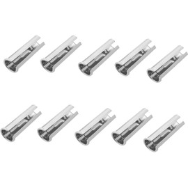 10pcs Dip Pen Ferrules Sleeve, 65 Manganese Steel Nib Holder for Drawing, Writing and Sketching