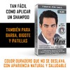 Loquay Primer Men Tinte en gel, Negro, 111 g