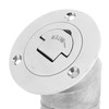 Boat Deck Filler 45° 316 Stainless Steel 38mm Flip Fill