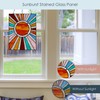 RIVER OF GOODS 14.5" Stained Glass Window Panel - Tiffany-Style