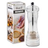 IPEA Macinapepe Manuale Trasparente per Pepe, Peperoncino e Sale -