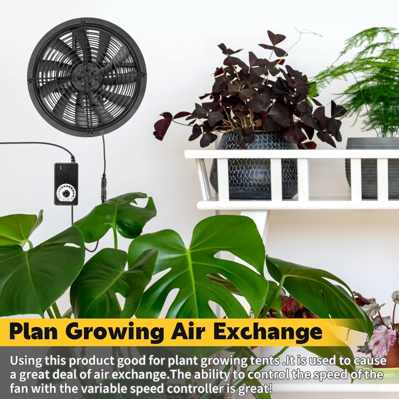 SXDOOL 250mm 25cm 10" Large Air Flow Cooling Fan,250X30mm AC