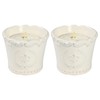 Bourbon Royalty Classic White Marquis Small 3 Ounce Ceramic/Wax Scented