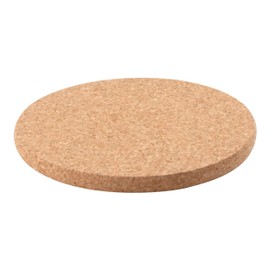 Continenta Coaster Round 1504 Coaster Light Brown Cork