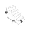 Pet Gear Pet Step IV Pet Stairs for Small Dogs