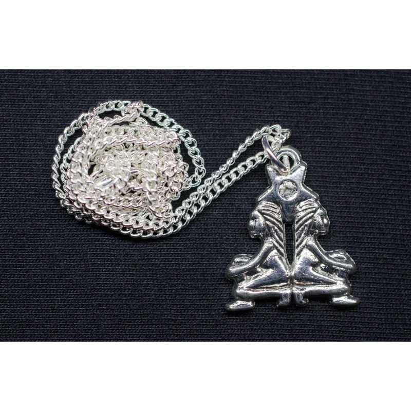 Miniblings Gemini Star Necklace 45 cm Zodiac Horoscope