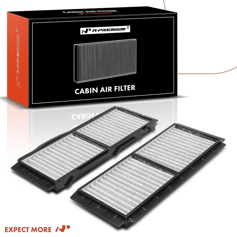 A-Premium - Filtro de aire de cabina de 4 piezas