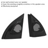 Keenso Car Audio Speaker Cover, 1 Pair Door Audio Speaker