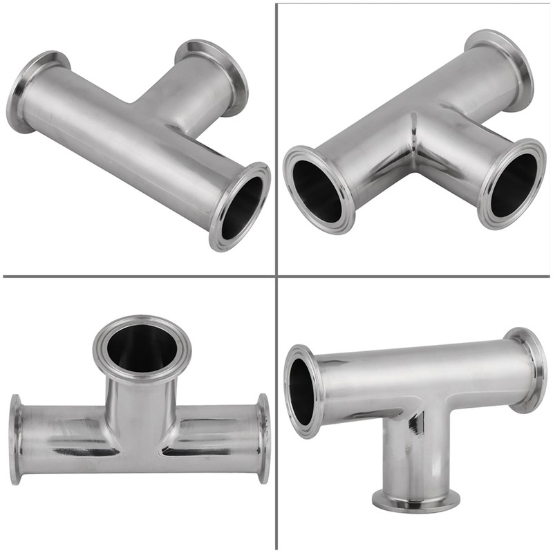 1 PCS Standard Stainless Steel Clamp Tee 3 Way Φ38*1.5