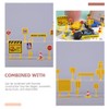 Toyvian 1 Set Traffic Ornaments Childrens Toys Pretend Play Street