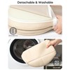 Baby Changing Pad with Waterproof & Wipe-Clean, Non-Slip Foldable PU