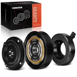 A-Premium Air Conditioner AC Compressor Clutch Kit Compatible with Toyota Camry 2002-2006, Highlander 2001-2007, Solara 2002-2008, 2.4L