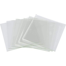 System 96 COE 96 Clear Fusing Glass Squares - 6 Pack (6x6)