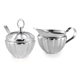 Mary Jurek Silhouette Scalloped Cream & Sugar Set