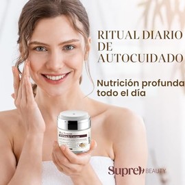 SupreH Bee Venom Cream Wrinkle Filler: Crema de estiramiento facial instantáneo y crema tensora de ojos con ácido hialurónico niacinamida para mujeres