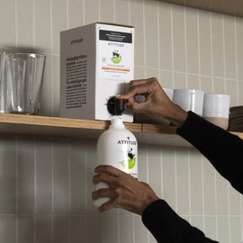 ATTITUDE All Purpose Cleaner, EWG Verified Multi-Surface Products, Vegan, Naturally Derived Multipurpose Cleaning Spray, Citrus Zest, Bulk Refill, 67.6 Fl Oz